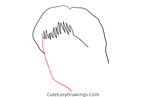 how to draw angela merkel - www.cuteeasydrawings.com