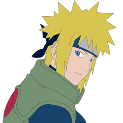 How to Draw Minato Namikaze from Naruto Step by Step