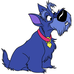How to Draw Jock from Lady and the Tramp Step by Step
