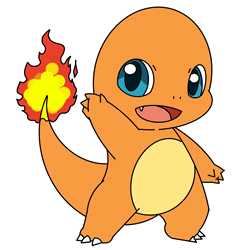 How to Draw Charmander from Pokemon Step by Step
