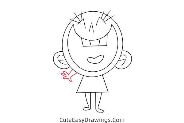 how to draw shelby from mr peabody and sherman - www.cuteeasydrawings.com