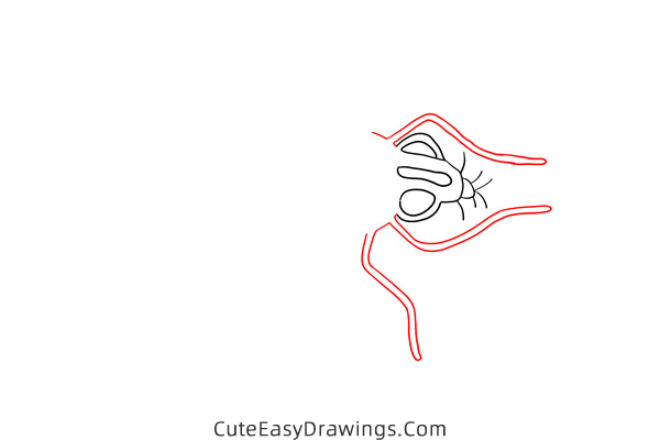 how to draw a house fly - www.cuteeasydrawings.com