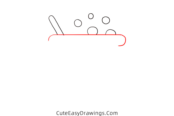 how to draw a witchs pot - www.cuteeasydrawings.com