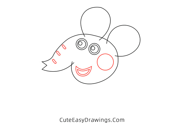how to draw edmond elephant from peppa pig - www.cuteeasydrawings.com