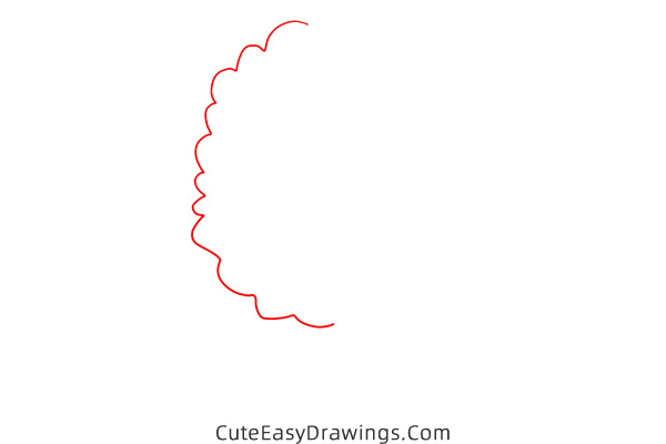 how to draw a summer tree - www.cuteeasydrawings.com