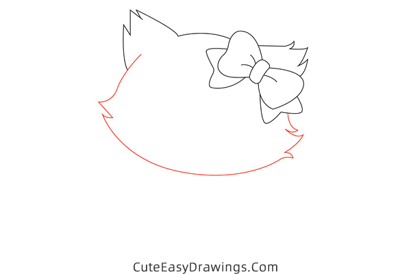 how to draw charmmy kitty - www.cuteeasydrawings.com