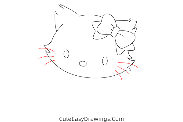 how to draw charmmy kitty - www.cuteeasydrawings.com