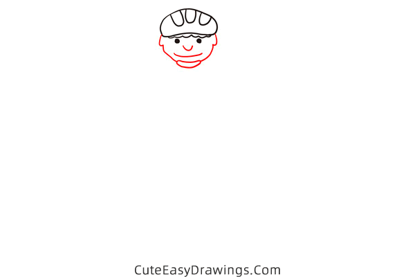 how to draw a skateboarder - www.cuteeasydrawings.com
