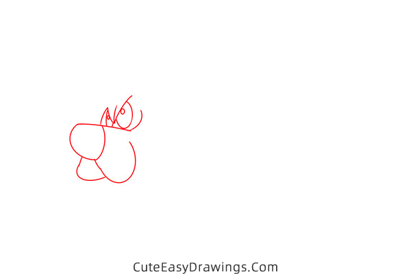 how to draw the dog from frosty the snowman - www.cuteeasydrawings.com