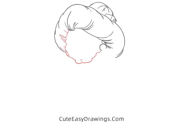 how to draw yubaba from spirited away - www.cuteeasydrawings.com