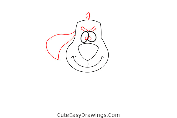 how to draw underdog - www.cuteeasydrawings.com