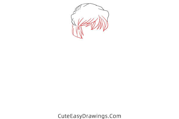 how to draw ai haibara from detective conan - www.cuteeasydrawings.com