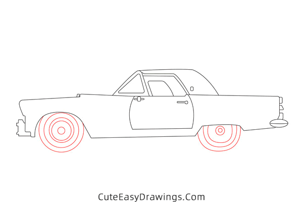 how to draw a car - www.cuteeasydrawings.com