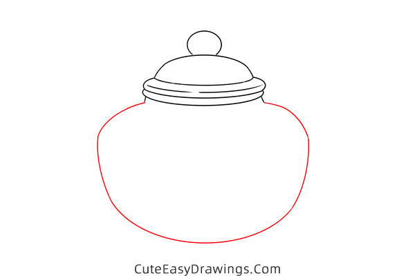 how to draw a chinese teapot - www.cuteeasydrawings.com