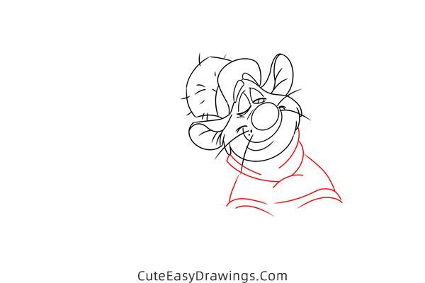 how to draw bartholomew from the great mouse detective - www.cuteeasydrawings.com