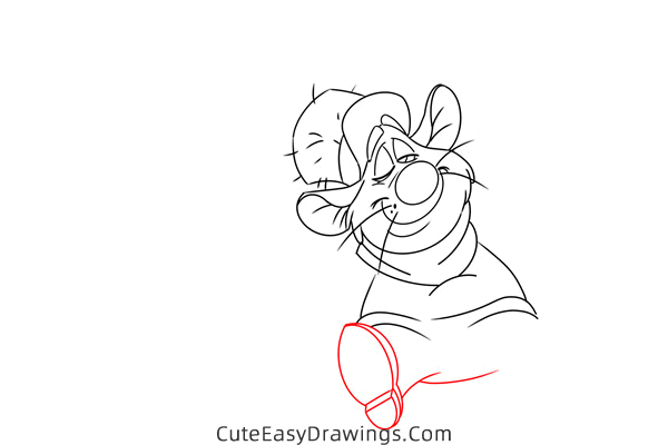 how to draw bartholomew from the great mouse detective - www.cuteeasydrawings.com