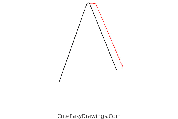 how to draw a watermelon slice - www.cuteeasydrawings.com