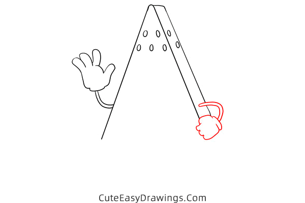 how to draw a watermelon slice - www.cuteeasydrawings.com