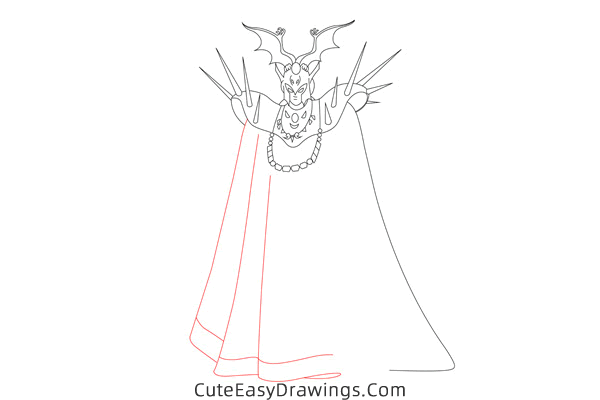 how to draw pope ares from saint seiya - www.cuteeasydrawings.com