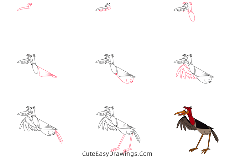 how to draw boomer from the fox and the hound - www.cuteeasydrawings.com