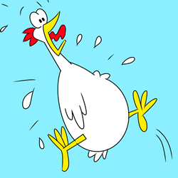 How to Draw a Funny Chicken Step by Step