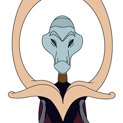 How to Draw Grand Councilwoman from Lilo & Stitch Step by Step