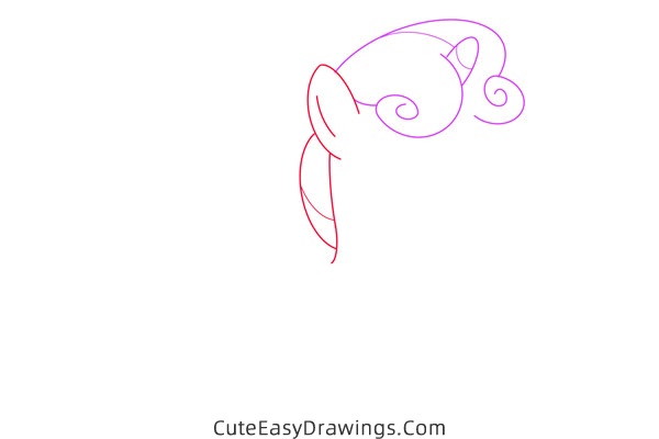 how to draw my little pony - www.cuteeasydrawings.com