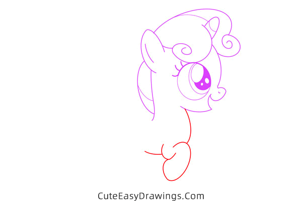 how to draw my little pony - www.cuteeasydrawings.com