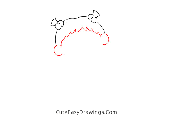 how to draw a sleeping girl - www.cuteeasydrawings.com