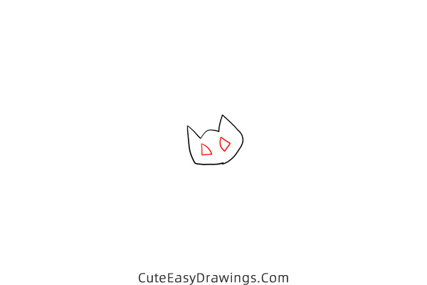 how to draw a halloween bat easy - www.cuteeasydrawings.com