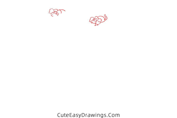 how to draw catbus from my neighbor totoro - www.cuteeasydrawings.com
