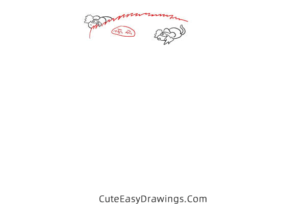 how to draw catbus from my neighbor totoro - www.cuteeasydrawings.com