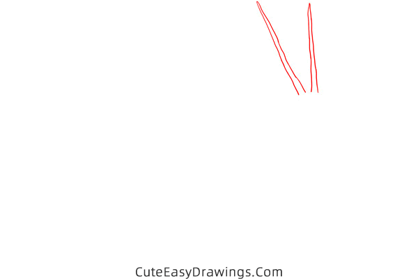 how to draw an antelope - www.cuteeasydrawings.com