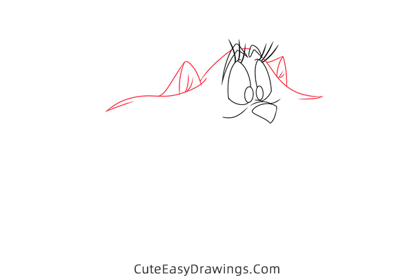 how to draw felicia from the great mouse detective - www.cuteeasydrawings.com