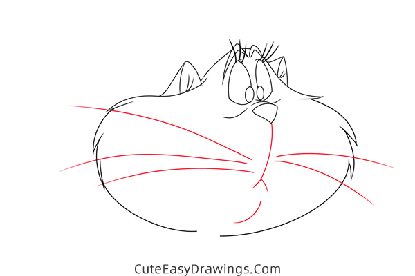 how to draw felicia from the great mouse detective - www.cuteeasydrawings.com