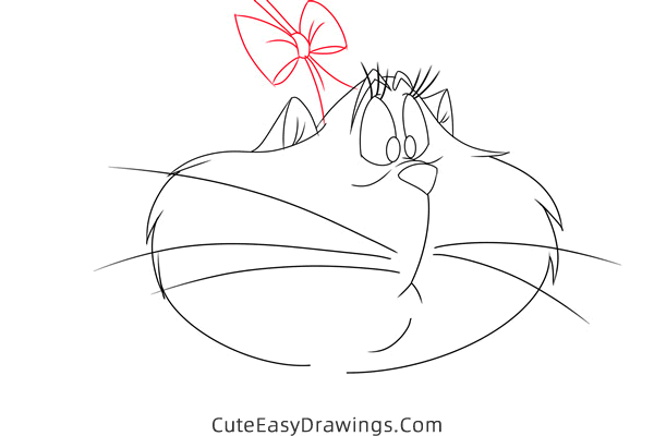 how to draw felicia from the great mouse detective - www.cuteeasydrawings.com