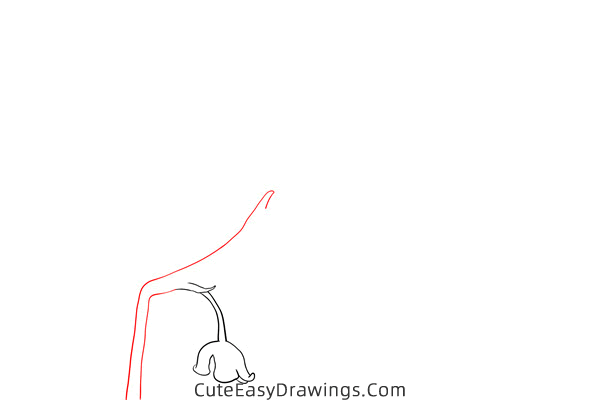 how to draw a lily of the valley - www.cuteeasydrawings.com