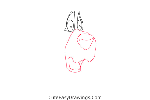 how to draw waylon from the fox and the hound - www.cuteeasydrawings.com