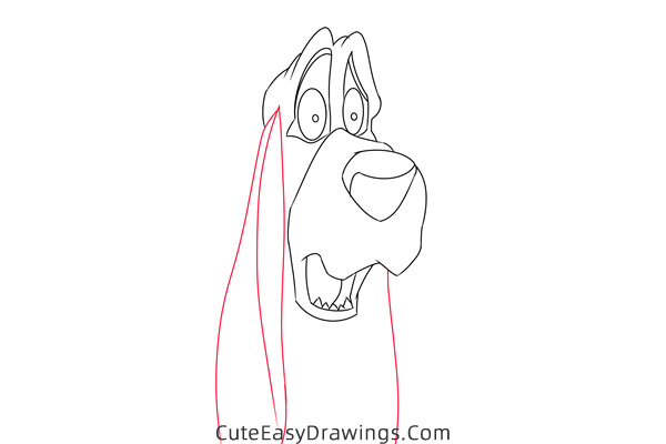 how to draw waylon from the fox and the hound - www.cuteeasydrawings.com