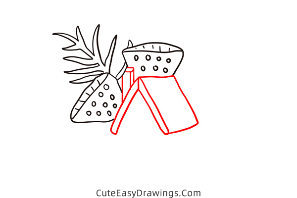 how to draw a cabin in the woods - www.cuteeasydrawings.com