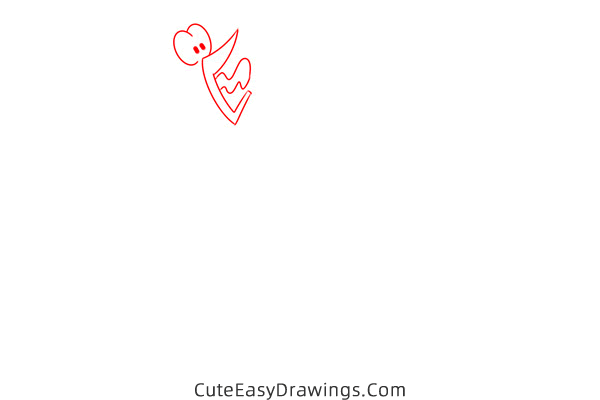 how to draw a funny chicken - www.cuteeasydrawings.com