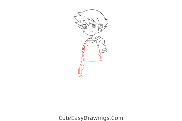 how to draw chris thorndyke from sonic x - www.cuteeasydrawings.com