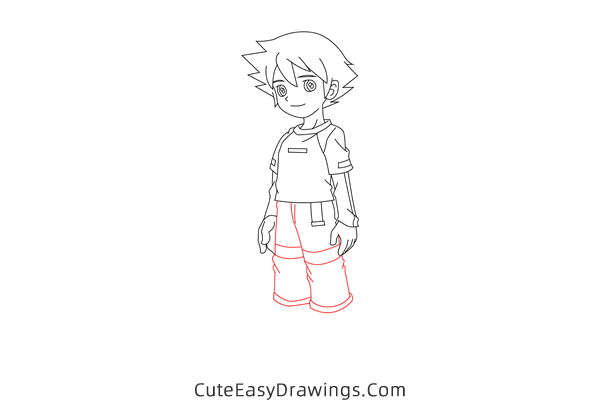 how to draw chris thorndyke from sonic x - www.cuteeasydrawings.com