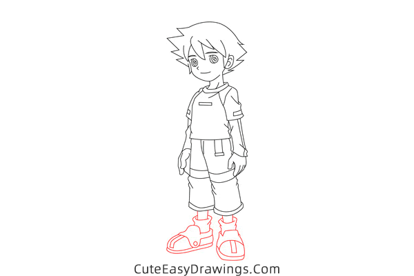 how to draw chris thorndyke from sonic x - www.cuteeasydrawings.com