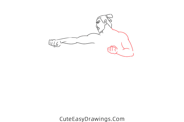 how to draw li shang from mulan - www.cuteeasydrawings.com