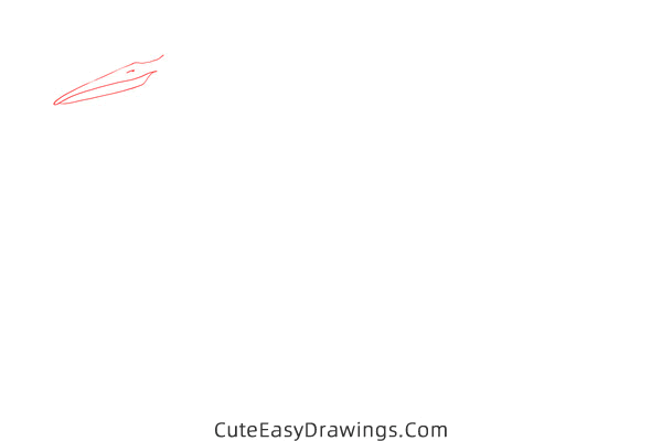 how to draw a realistic heron - www.cuteeasydrawings.com