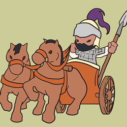 How to Draw an Ancient Chariot Step by Step