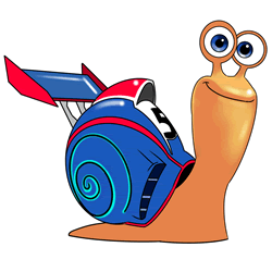 How to Draw Turbo the Snail Step by Step