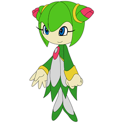 How to Draw Cosmo the Seedrian from Sonic X Step by Step