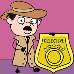How to Draw a Detective Step by Step